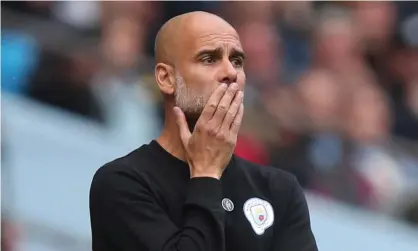  ?? ?? Pep Guardiola said he avoids social media where he believes bile has been normalised. Photograph: Robbie Jay Barratt/AMA/Getty Images