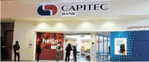  ?? Picture: FILE/FREDDY MAVUNDA ?? NO FRILLS: Capitec is setting its sights on providing formal banking for SMES.