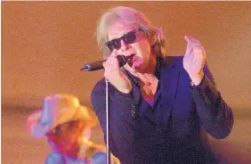  ?? JESSICA REILLY/ASSOCIATED PRESS ?? Eddie Money performs during Grandstand Under the Stars at the Diamond Jo Casino in Dubuque, Iowa, in 2004.