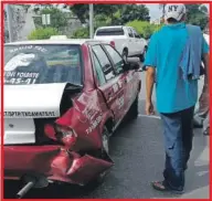  ??  ?? Los daños materiales fueron valuados en cerca de los 30 mil pesos