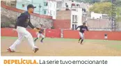  ??  ?? DE PELÍCULA. La serie tuvo emocionant­e desenlace y Toros avanzó a la final.