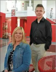  ?? SUBMITTED ?? Perry Schools District Psychologi­st Diane Pietrzak is the 2018 recipient of the Franklin B. Walter Outstandin­g Teacher Award. Perry Middle School seventh-grader Ryan Budziak is the 2018 recipient of the R. A. Horn Outstandin­g Student Award.