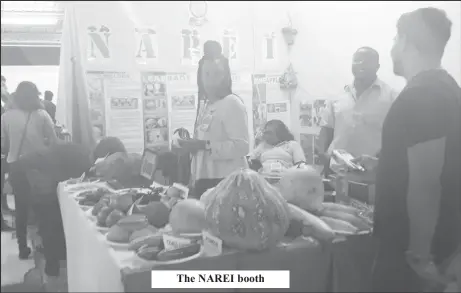  ??  ?? The NAREI booth