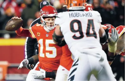  ?? KEYSTONE ?? Patrick Mahomes, quando la magia non si ferma davanti agliinfort­uni