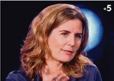  ?? FRANCE5 ?? Camille Kouchner hat die Misshandlu­ngsdebatte ausgelöst.