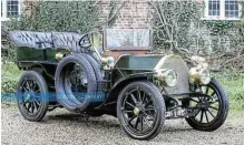  ?? ?? The wellpreser­ved automotive artifact was the first antique car to surpass $10m, said Gooding & Company.