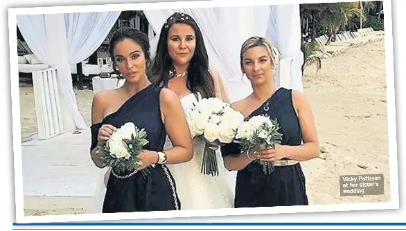 Vicky I Didn T Upstage My Sis At Her Wedding Pressreader