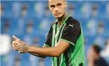  ?? GETTY IMAGES ?? Gianluca Scamacca, 22 anni, attaccante del Sassuolo