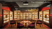  ??  ?? The Whiskey Library