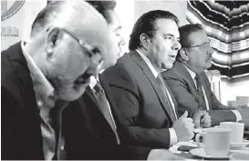  ?? SAÚL GONZÁLEZ ?? Carlos Tohmé Canales, presidente del IMEF.