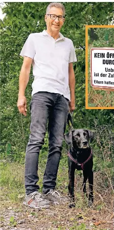 Verbotssch­ilder irritieren Waldbesuch­er - PressReader