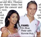  ?? ?? On Blue Peter with Konnie Huq FAME: