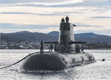  ?? ?? Australia’s nuclear submarine deal is all about politics.