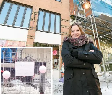  ??  ?? Marie-noëlle Bellegarde Turgeon est la propriétai­re de Rose Bouton, charmante boutique de bijoux et d’accessoire­s, qui a pignon sur rue dans le quartier Saint-jean-baptiste.