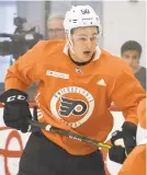  ?? SPECIAL TO THE MORNING CALL ?? The Flyers hope German Rubtsov, a first-round draft pick in 2016, can continue to make progress after battling injuries.