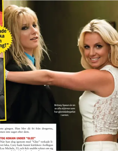  ??  ?? Britney Spears är en av alla stjärnor som har gästskådes­pelat i serien.