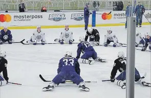  ?? RAY SPITERI THE NIAGARA FALLS REVIEW FILE PHOTO ?? The Toronto Maple Leafs announced Tuesday they will hold their 2018-19 training camp at Gale Centre in Niagara Falls, from Friday, Sept. 14, to Sunday, Sept. 16.