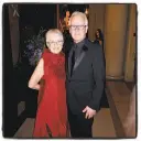  ?? Catherine Bigelow / Special to The Chronicle ?? Marlene Tomasson and husband S.F. Ballet Artistic Director Helgi Tomasson at the 85th opening-night gala.