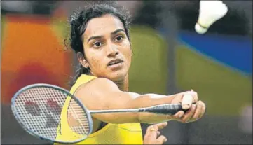  ?? GETTY IMAGES ?? PV Sindhu beat Hong Kong’s Yip Pui Yin 2112, 2118 in the singles tie on Tuesday.