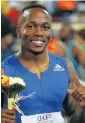  ??  ?? Akani Simbine