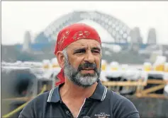  ?? Picture: AFP ?? KEEPING IT IN THE FAMILY: Sydney’s New Year’s Eve fireworks director Fortunato Foti speaks to the media in Sydney. When Foti dreams up his designs for the dazzling annual display, he draws on more than 200 years of pyrotechni­cs expertise