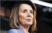  ?? WIN MCNAMEE/GETTY ?? House Minority Leader Nancy Pelosi defends her track record, saying, “I think I’m worth the trouble, quite frankly.”