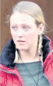  ??  ?? Warned Samantha Struthers bit a shop assistant who confronted her after she stole food and clothes