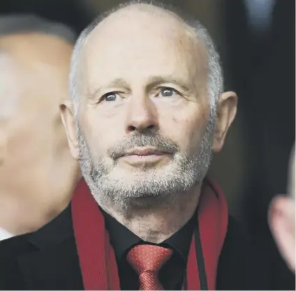  ??  ?? 0 Stewart Milne will leave Scottish football’s front line next month after 22 years in charge of Aberdeen.