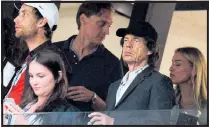  ??  ?? VINDALOSER­S: Keith Allen in London pub, Alan Shearer and Gary Lineker in stadium, Amanda Holden at home, and Sir Mick Jagger at game