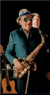  ?? ?? Mulit-instrument­alist Van Morrison has mastered guitar, keyboards, harmonica and alto saxophone. He was knighted in 2016 for services to the music industry.