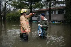  ??  ?? QUEBEC In the 2017 floods, the province’s emergency efforts to help seniors were “haphazard” and “poorly co-ordinated.”