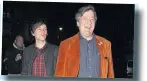  ??  ?? CONGRATULA­TIONS to Stephen Fry, 57, on his engagement to stand-up comic Elliot Spencer, 27, after a whirlwind romance. In entirely unrelated news, remember that footage of a sea lion rutting a penguin?