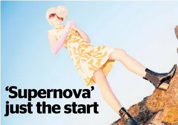  ?? Photo/ Supplied ?? Lauren Knottingha­m (Frau Knotz) released her single, Supernova, in September.