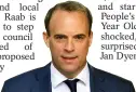  ??  ?? MP Dominic Raab