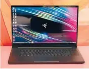 ?? ?? Razer Blade 17 provides powerful gaming performanc­e with up to an Intel Core i9-11900H processor and a Nvidia GeForce RTX 3080 GPU.