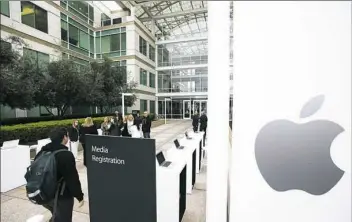  ??  ?? Apple employees are currently awaiting the completion of constructi­on on a new $5 billion campus at Apple Park, the tech giant’s new headquarte­rs in Cupertino, Calif. The project is expected to be completed by the end of this year.