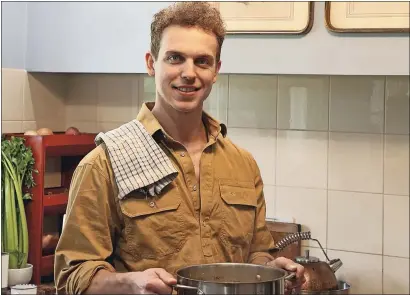  ?? ?? Get cooking: Foodie Mitch Wallis plans to take part in a producers’ kitchen demo at this year’s Tastes of the Goulburn.