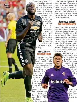  ?? — Agencies ?? Romelu Lukaku