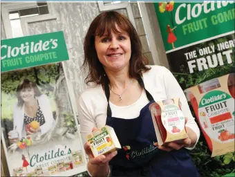  ?? Picture by Diane Cusack ?? Clotilde Fitzgibbon of Clotilde’s Fruit Compote, Glanworth, pictured at Local Enterprise Office Cork City and Taste Cork’s Food Service.