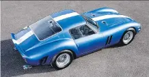  ??  ?? Do you have $56 million burning a hole in your pocket for a new car? You might consider this 1962 Ferrari 250 GTO.