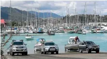  ?? PHOTO: MARION VAN DIJK/FAIRFAX NZ ?? The council increased the budget for the marina boat ramp to $330,000.