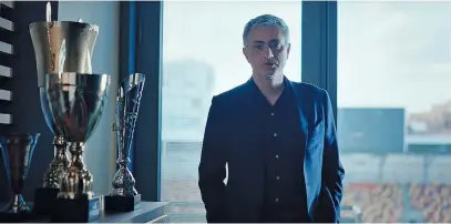  ?? Picture: Supplied ?? far
BIG NAME. Football manager José Mourinho is the face of Sanlam’s new advertisin­g campaign.