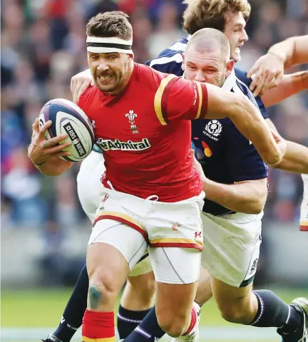  ?? PICTURE: Getty Images ?? World-class: Rhys Webb in action against Scotland in last season’s Six Nations
