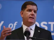  ?? NAncy LAne / HeRALd STAFF FILe ?? GOING VIRTUAL: Mayor Martin Walsh will deliver his annual State of the City address, virtually due to the coronaviru­s crisis, on Tuesday at 7:30 p.m.