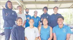  ?? Picture: SUPPLIED ?? Part of the Fiji Swimming developmen­t squad for the Junior Pan Pacific Swimming Championsh­ip.