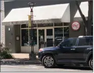  ?? (Arkansas Democrat-Gazette/Eric E. Harrison) ?? Bruno’s Little Italy opened its dining room and patio this week after almost eight months of take-out only.