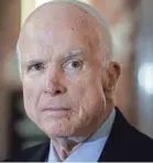  ?? J. SCOTT APPLEWHITE/AP ?? Political battles around John McCain have raged even as the senator fights brain cancer.