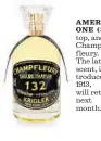  ?? AMERICA ONE ( 31), ?? top, and 132 Champfleur­y. The latter scent, introduced in 1913, will return next month.