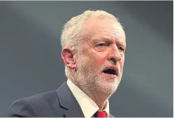  ??  ?? Jeremy Corbyn says Holyrood needs a Labour government.