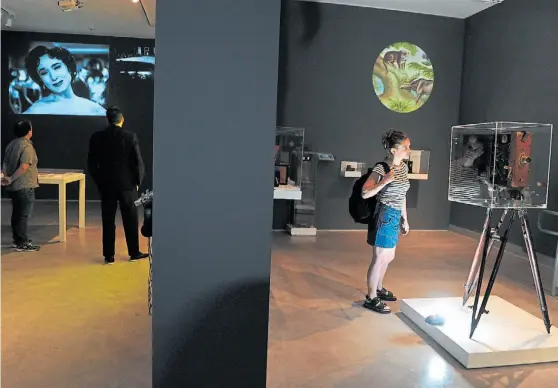  ?? RUBÉN DIGILIO ?? Cuéntame cómo pasó. La historia del cine argentino se despliega en el nuevo espacio del Museo. Su actualidad, también.